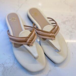 Bata Braided Thong Sandals